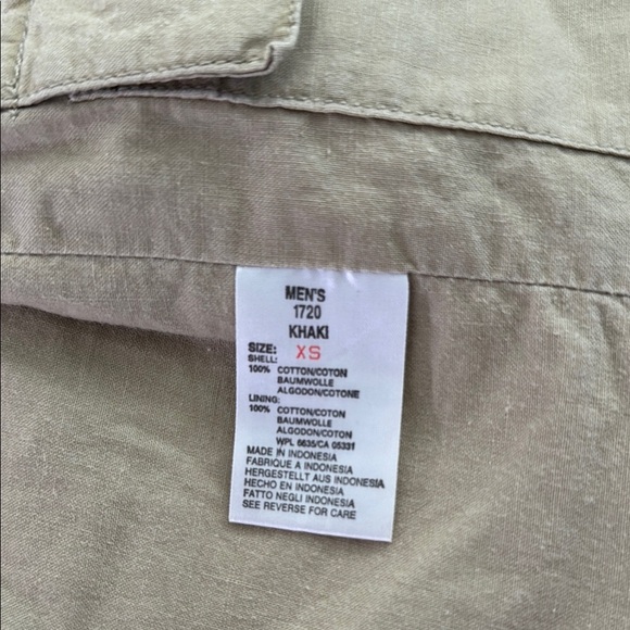 Woolrich Khaki Outdoor Vest Men’s size XS - Picture 15 of 15